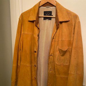 Paul & Shark Yachting Camel Suede Jacket Large